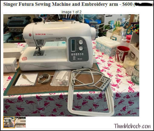 used electric sewing machine 4