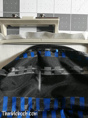 4 How to Machine Embroider on a Backpack